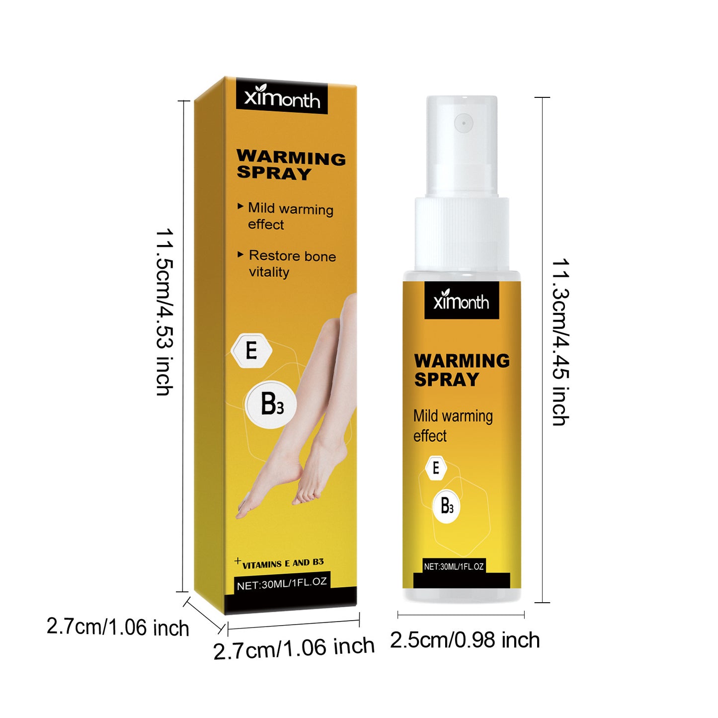 Warming Spray – Le Spray Chauffant Ultime contre les Douleurs Articulaires
